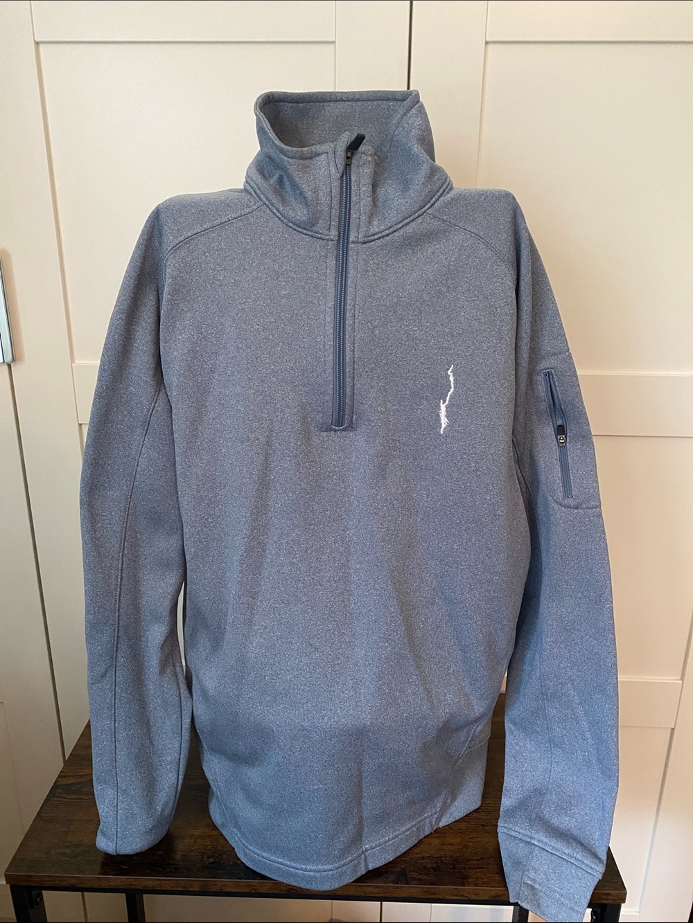 Lake George Local Light Blue Quarter-Zip Pullover